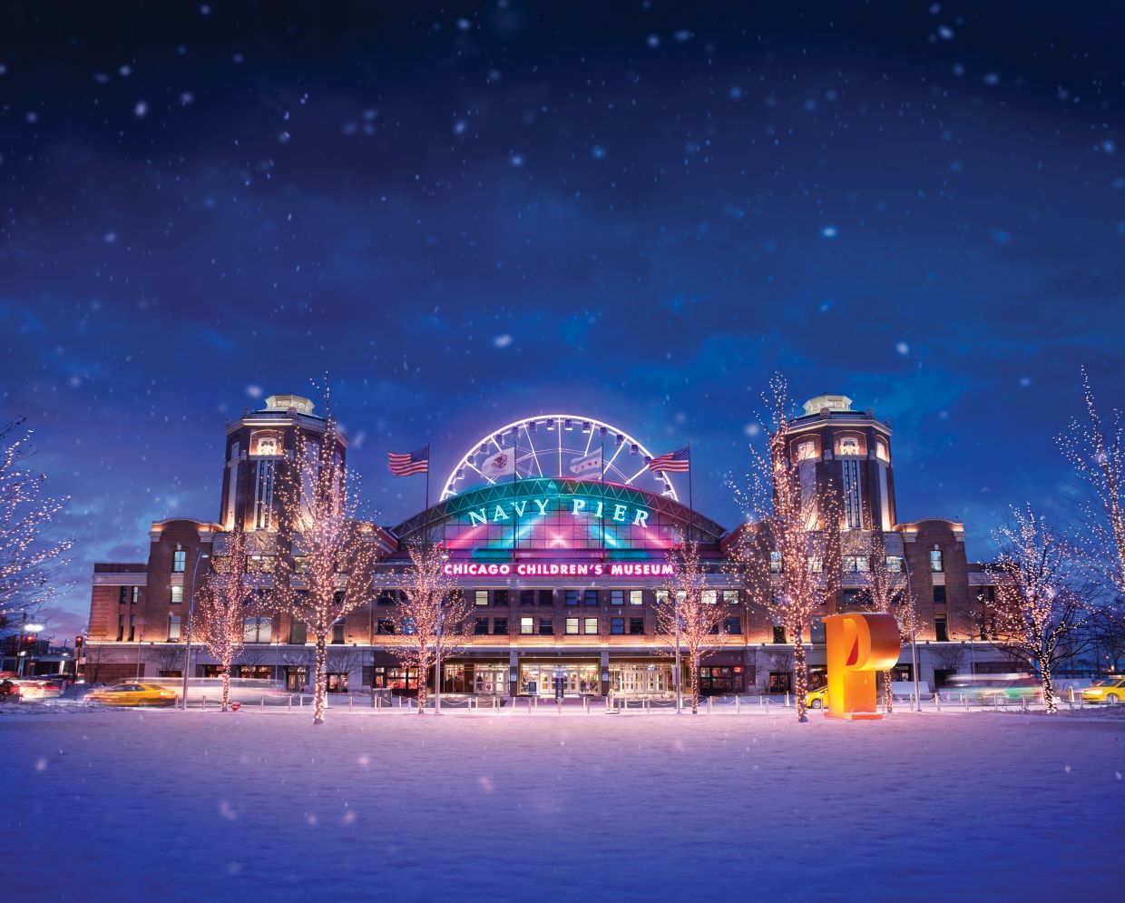 Light Up The Lake at Navy Pier